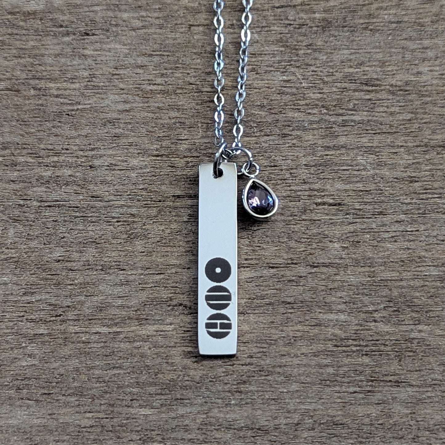 BTS Arirang Inspired Bar Necklace