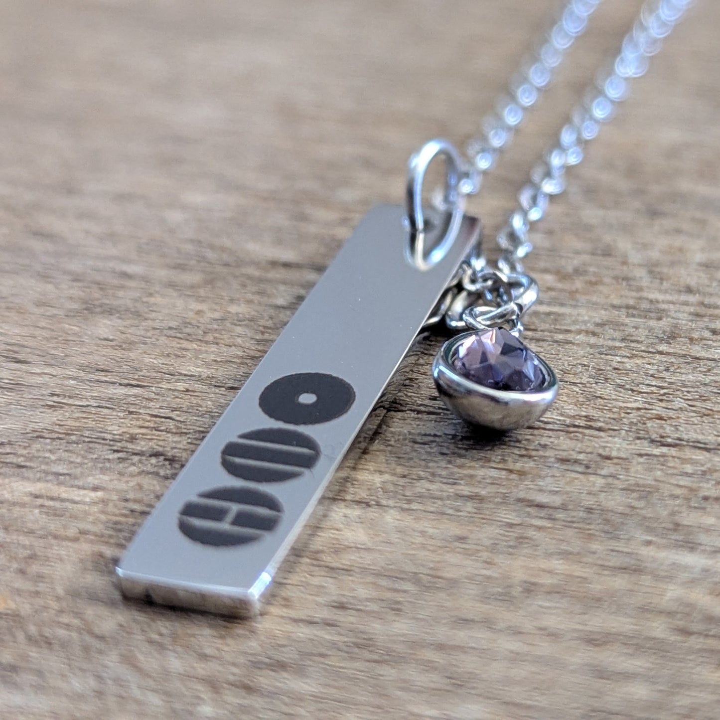 BTS Arirang Inspired Bar Necklace