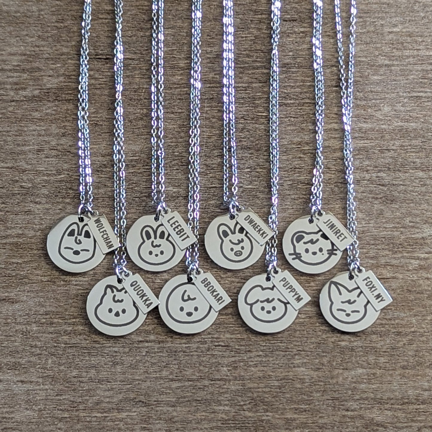 Skzoo Name Tag Necklace