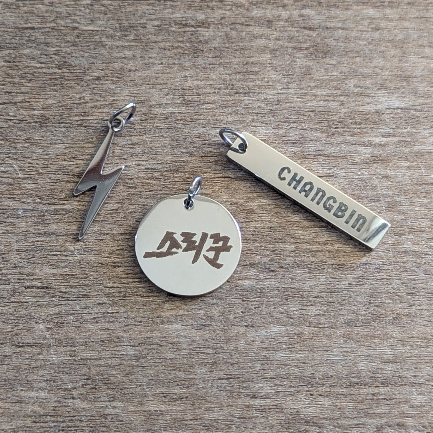 Stray Kids Inspired Charm Necklace - Thunderous